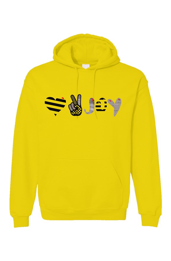 Love, Peace, Joy Hoodie-Ladies Edition