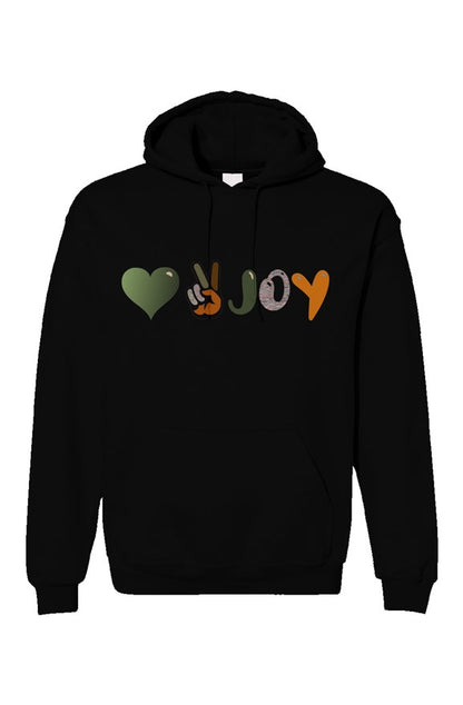 Love, Peace, Joy Hoodie-Fellas Edition