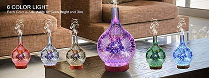 3D|Color Explosion|Starburst|Ultrasonic|Diffuser & Humidifier