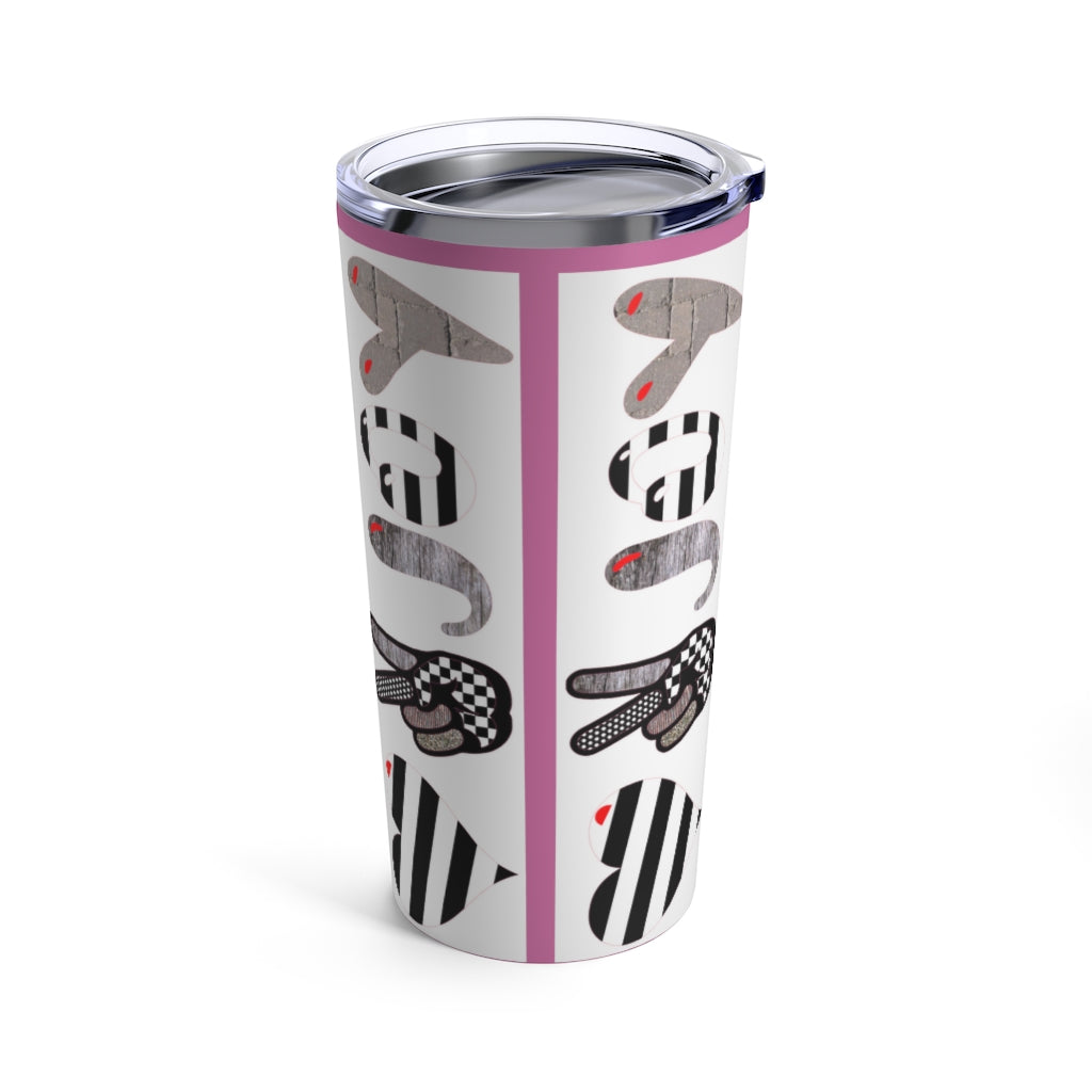 Love, Peace, Joy 20 oz. Tumbler