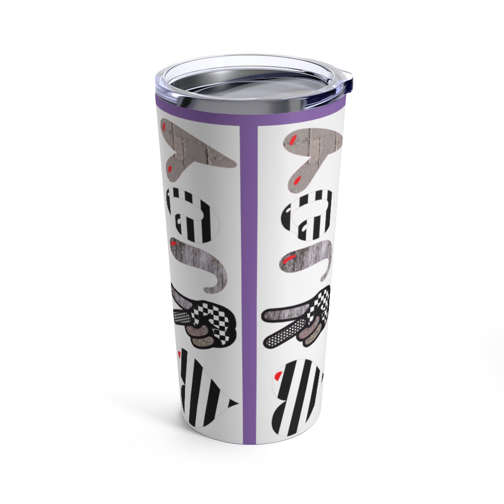 Love, Peace, Joy 20 oz. Tumbler