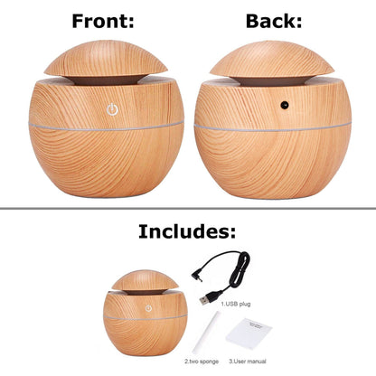 Ultrasonic|Aroma|Diffuser| with Color Changing LED