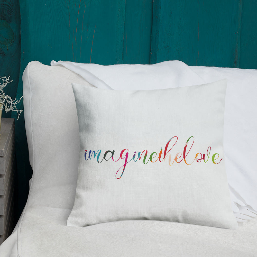 Imagine the Love Pillow