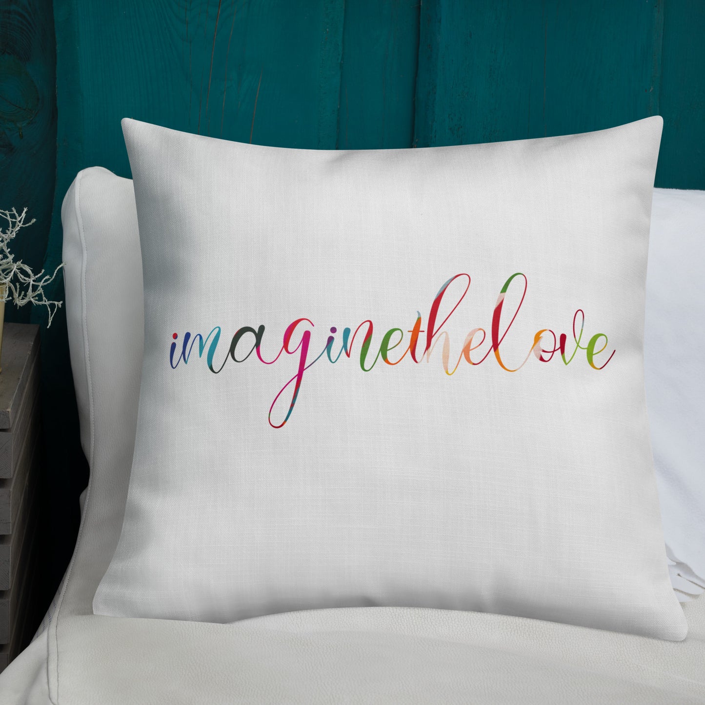 Imagine the Love Pillow