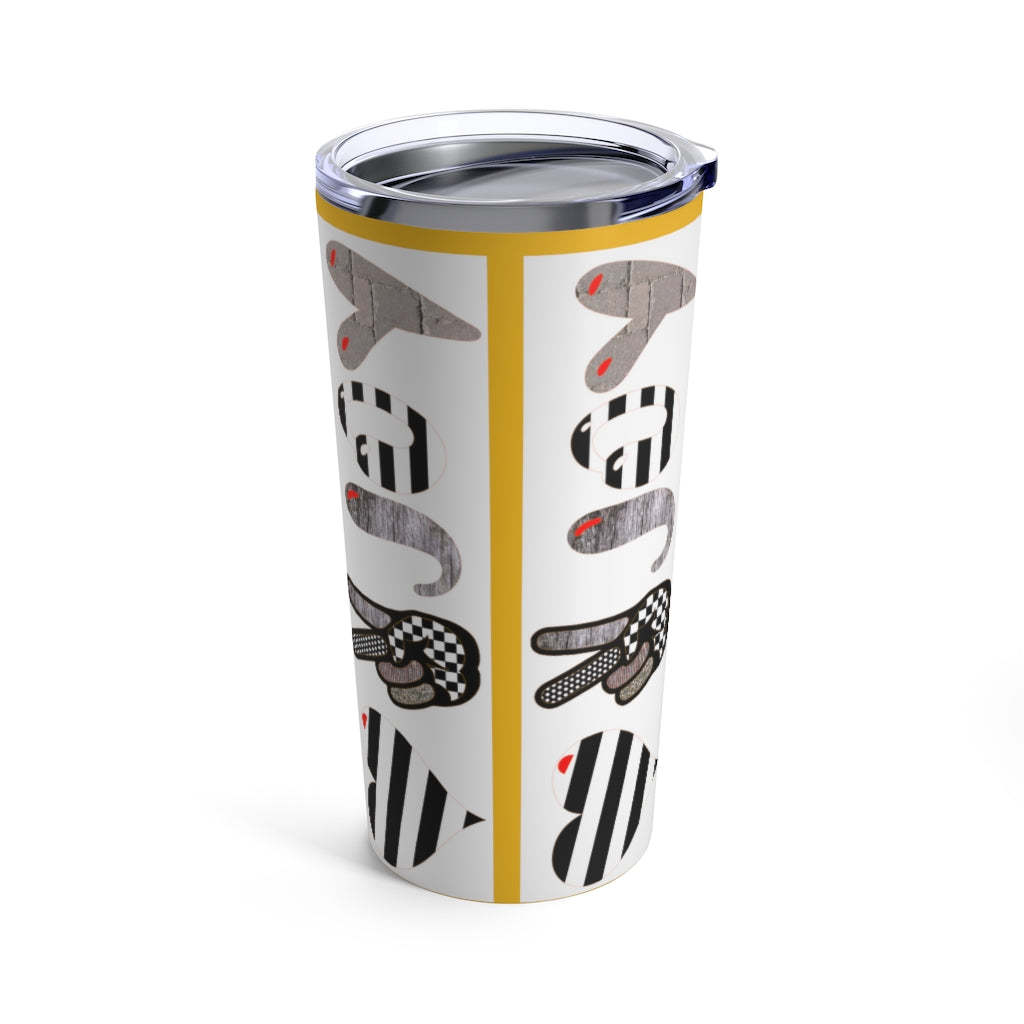 Love, Peace, Joy 20 oz. Tumbler