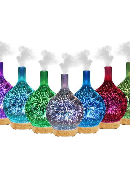 3D|Color Explosion|Starburst|Ultrasonic|Diffuser & Humidifier